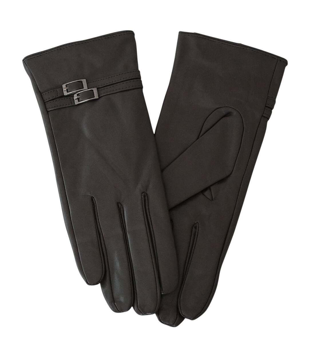 Gants cuir taupe SVEVIA