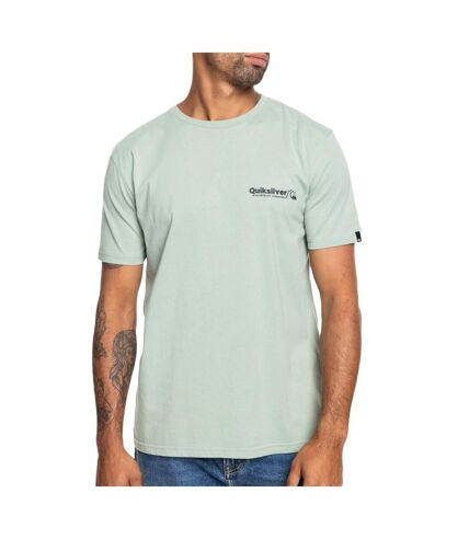 T-shirt Vert Amande Homme Quiksilver EQYZT07648 - S