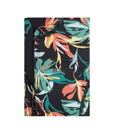 Combinaison De Plongée Natation Motif/style Tropical Shorty Vert Mountain Warehouse