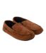Chaussons mocassins nicken homme brun clair Farah-1