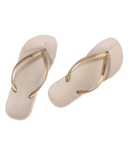 Tongs Motif/style Anatomique Femme Beige Ipanema