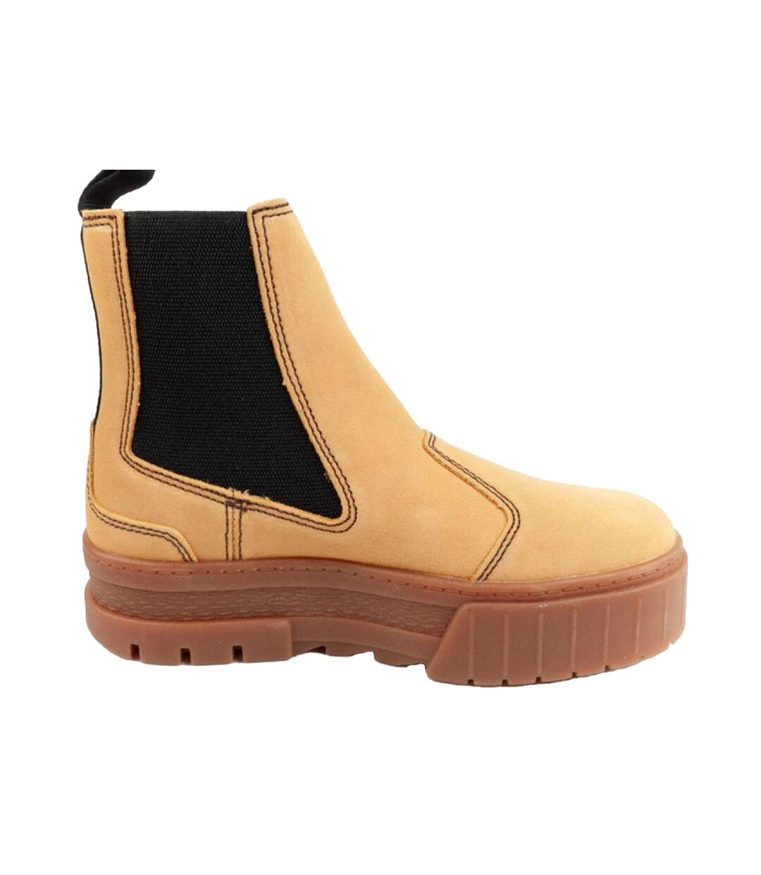 Bottines Chelsea Mayze Femme Marron Noir Puma-4