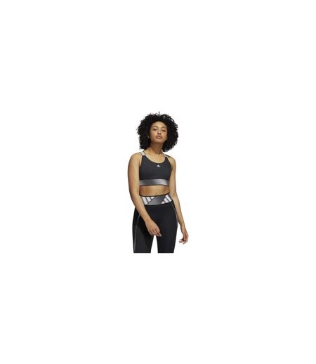 Brassière De Sport Adlife Femme Noir Marron Clair Adidas