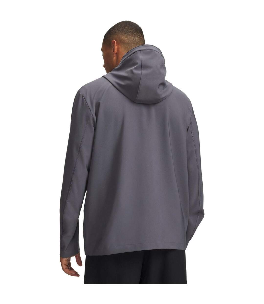 Mens Unstoppable Performance Training Hooded Jacket Charcoal Grey Under Armour-2