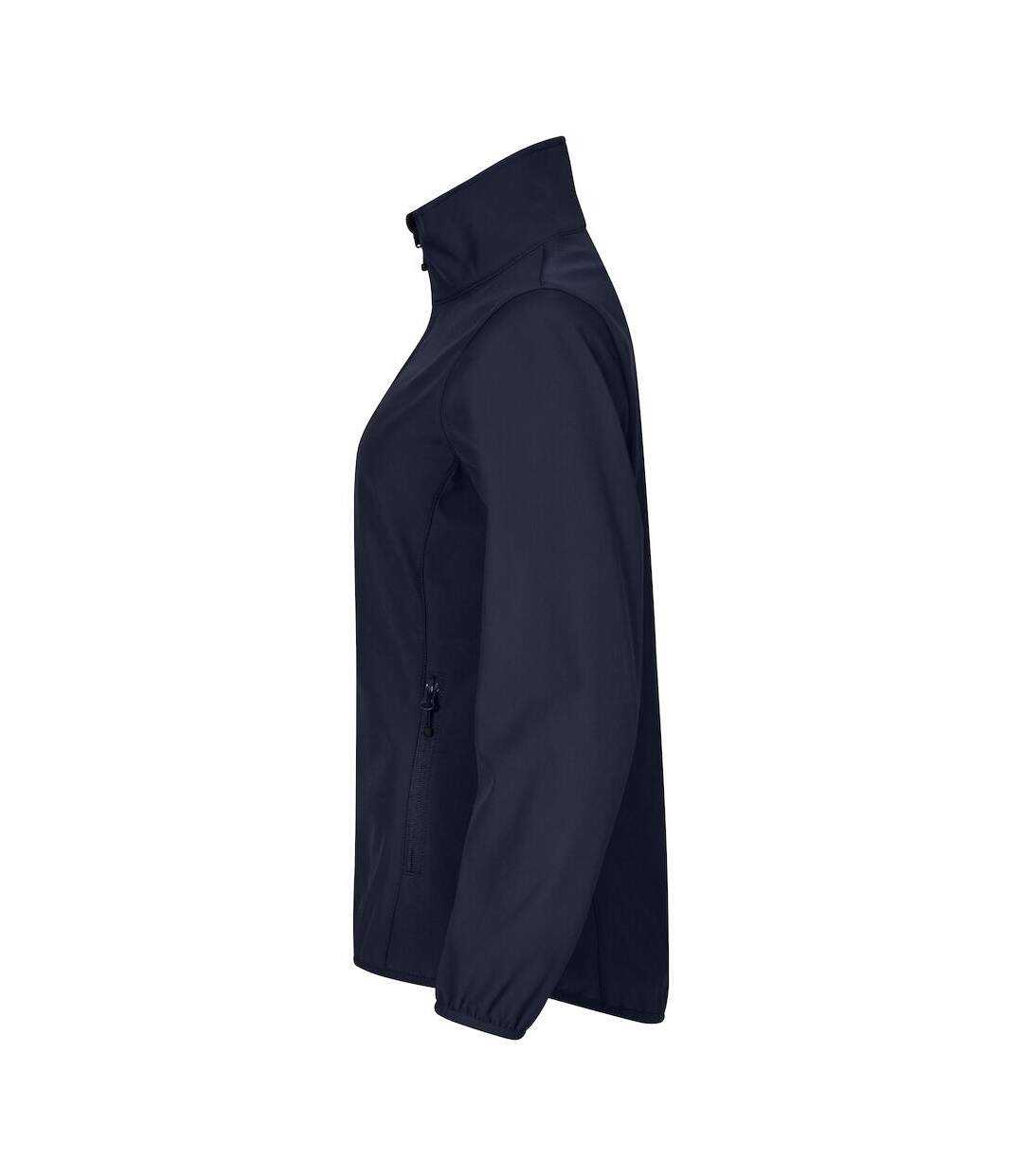 Veste Softshell Classic Femme Bleu Marine Foncé Clique-4