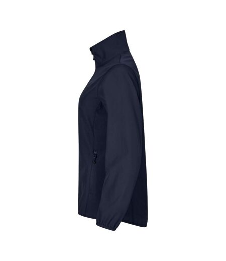 Veste Softshell Classic Femme Bleu Marine Foncé Clique
