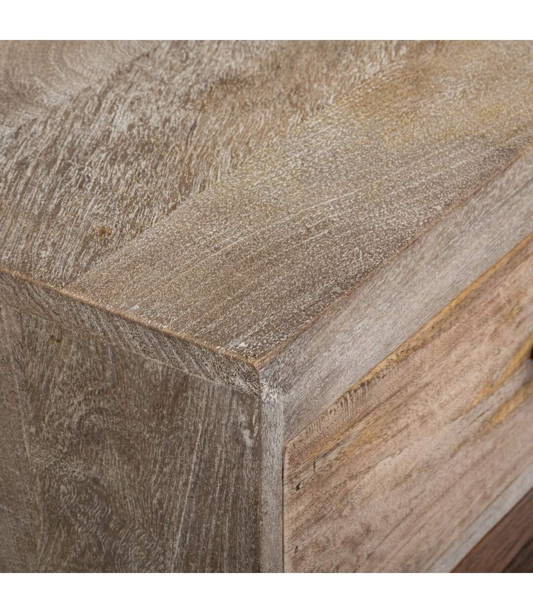 Table de chevet 3 tiroir - H.73 cm - Multicouleur-3