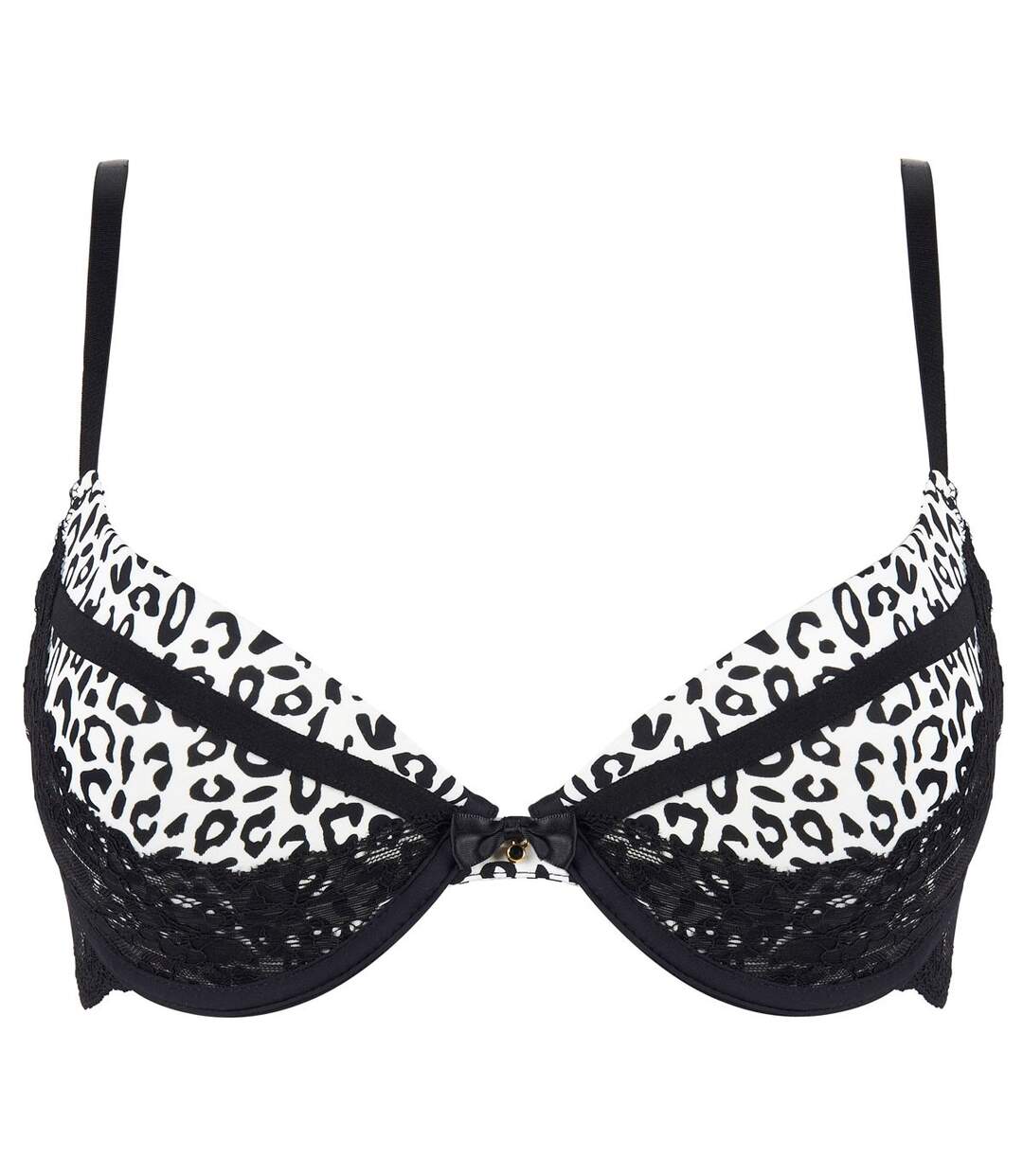 Soutien-gorge push-up ivoire/noir Midnight-1