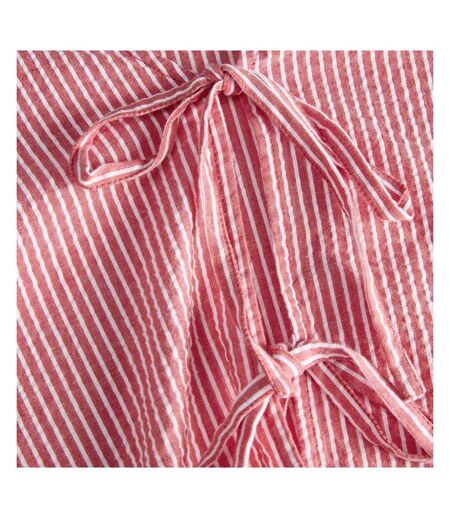 Blouse rouge/blanche femme jjxx jxwindy