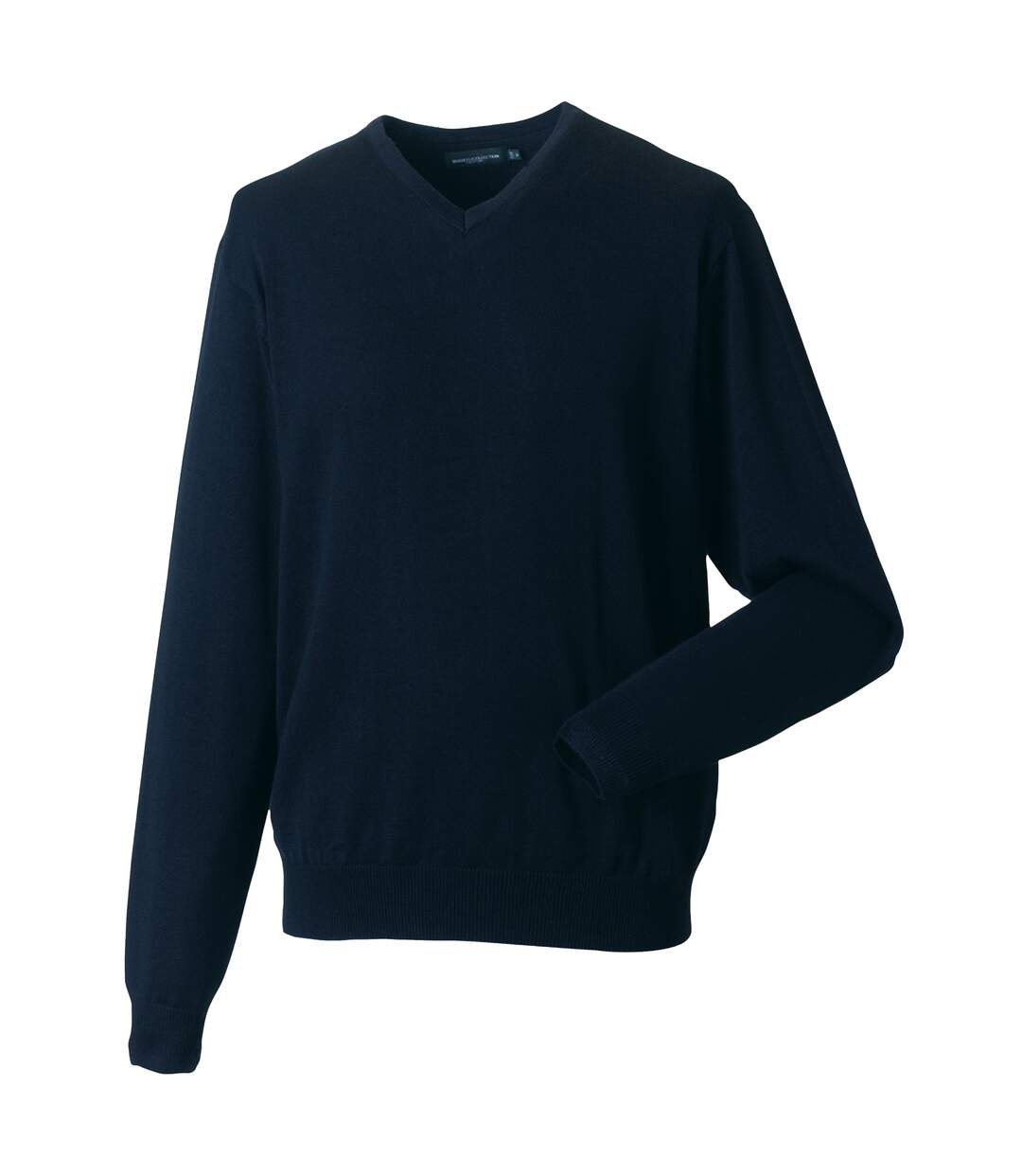 Russell Collection - Pullover à col en V - Homme (Bleu marine) - UTBC1012