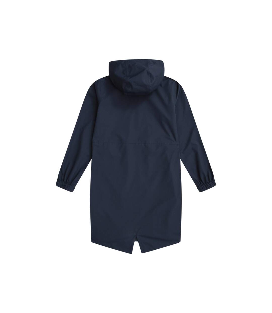 Womens/ladies Longline Waterproof Jacket Navy Animal-3