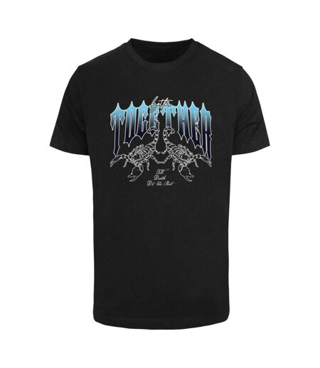 T-shirt Motif/style Scorpion Better Together Homme Noir Mister Tee