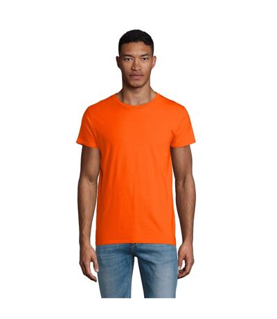 Mens Crusader Organic T-shirt Orange SOLS