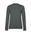 Sweat Femme Gris Kaki B&C-1
