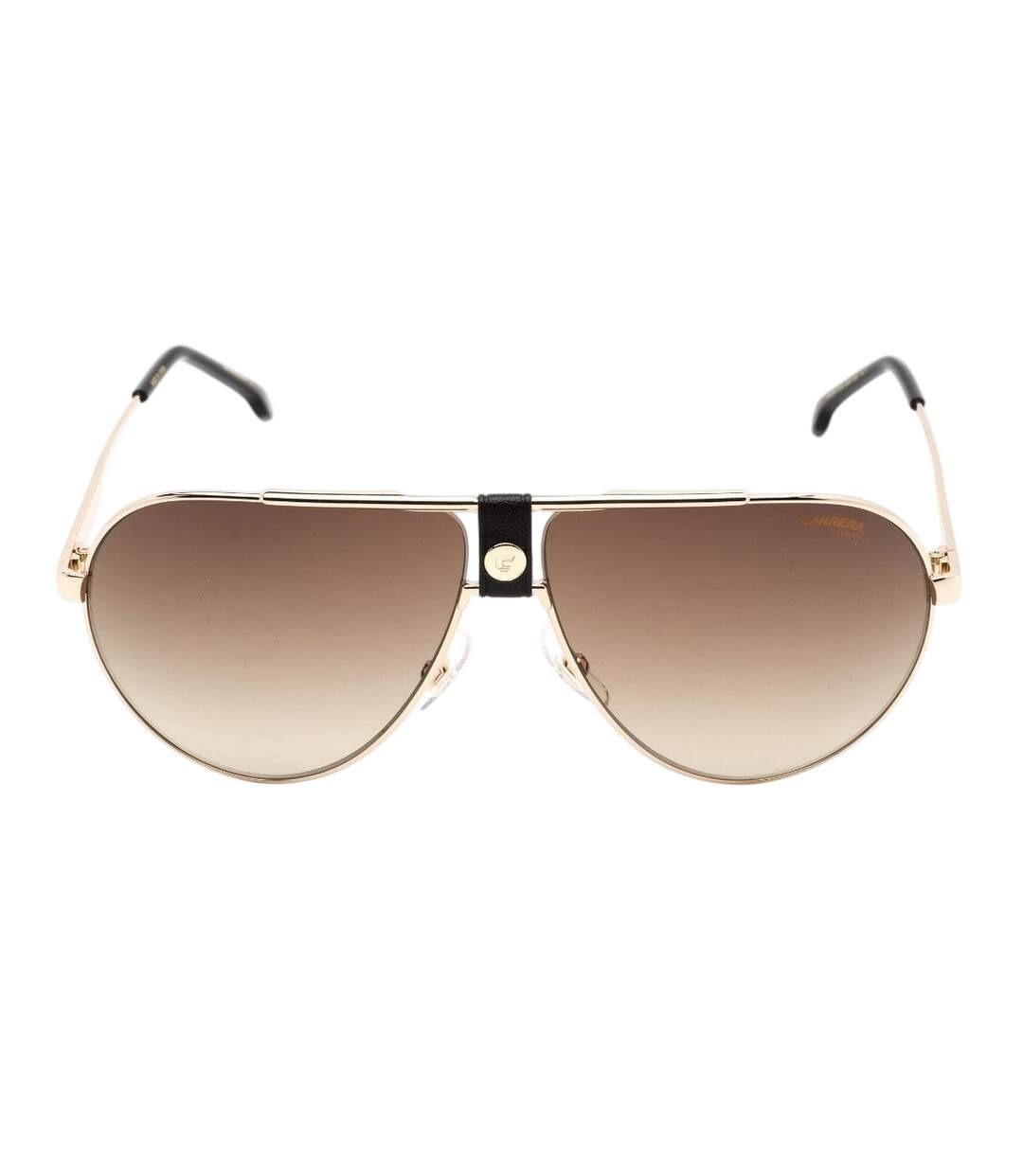 Lunettes De Soleil Motif/style Dégradé Homme Taille Unique Marron Jaune Or Carrera-1