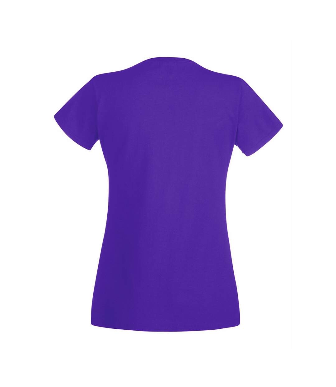 T-shirt manches courtes femme violet Fruit of the Loom