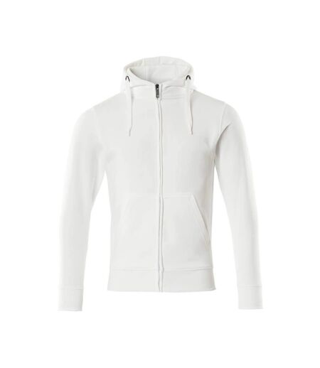 Mens Crossover Gimont Full Zip Hoodie White Mascot