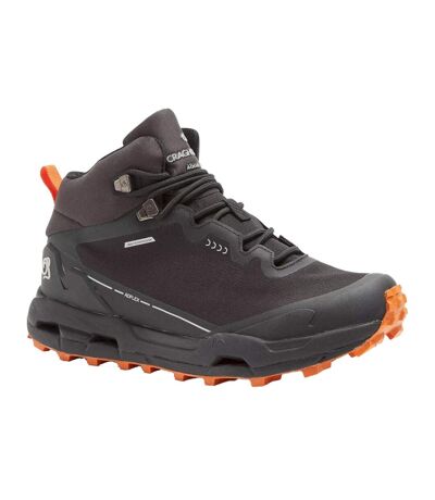 Womens/ladies adflex walking boots black/nectar orange Craghoppers