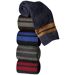 Pack of 5 Pairs of Men's Jacquard Sports Socks - Assortment of Colours
