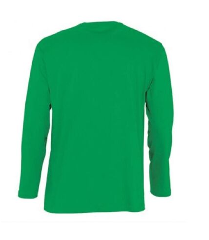 SOLS Mens Monarch Long Sleeve T-Shirt (Kelly Green) - UTPC313
