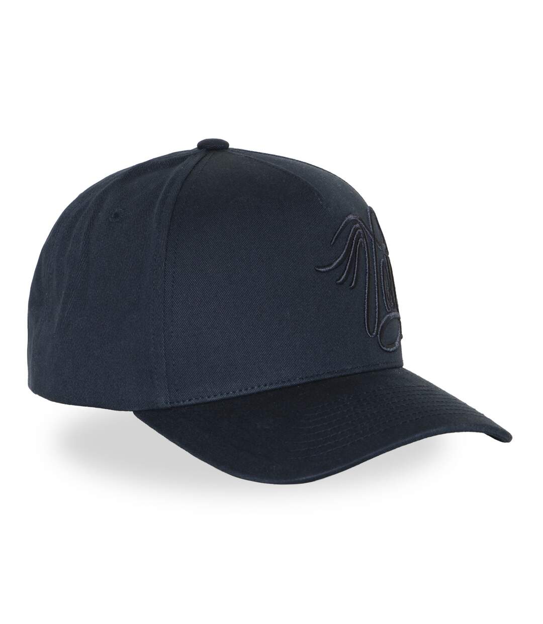 Casquette trucker avec broderie 3D côté Chi Blue Vondutch-4