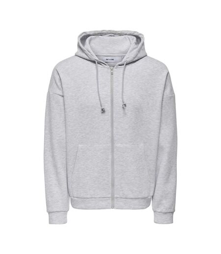 Sweat zippé gris homme only & sons chase - l