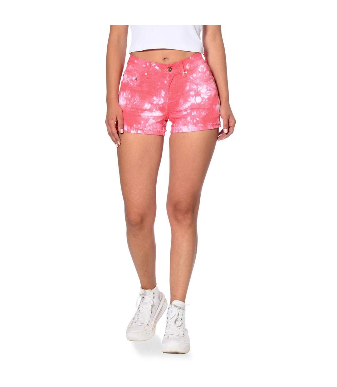 Short Tie and Dye femme en coton Gloss Vondutch-3