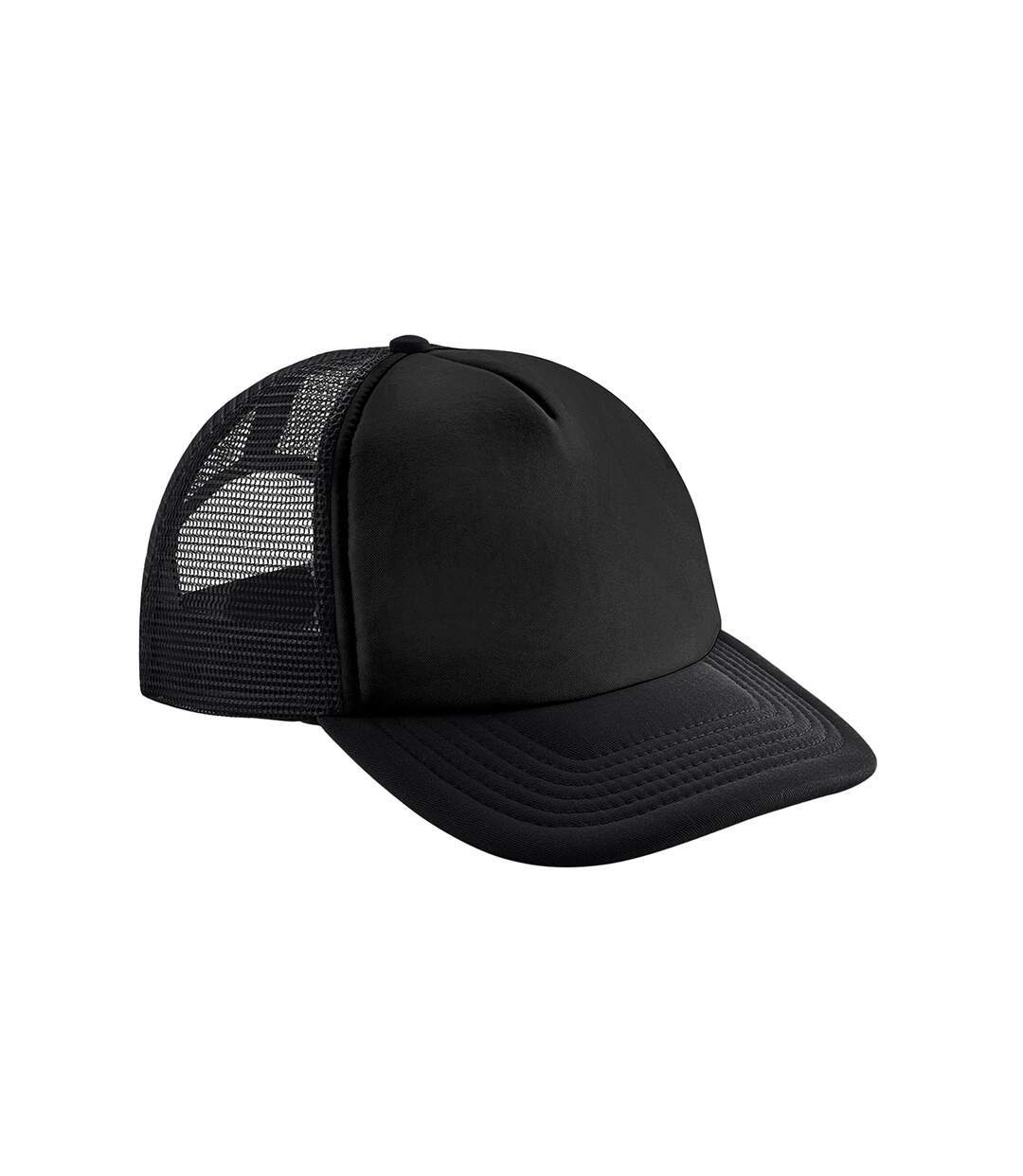 Casquette Trucker Adulte Noir Beechfield-1