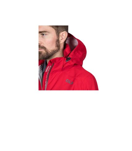 Trespass Mens Lozano Waterproof DLX Jacket (Red) - UTTP4598