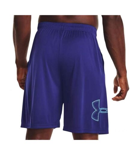 Short de Sport Bleu Electrique homme Under Armour Tech Graphic - L