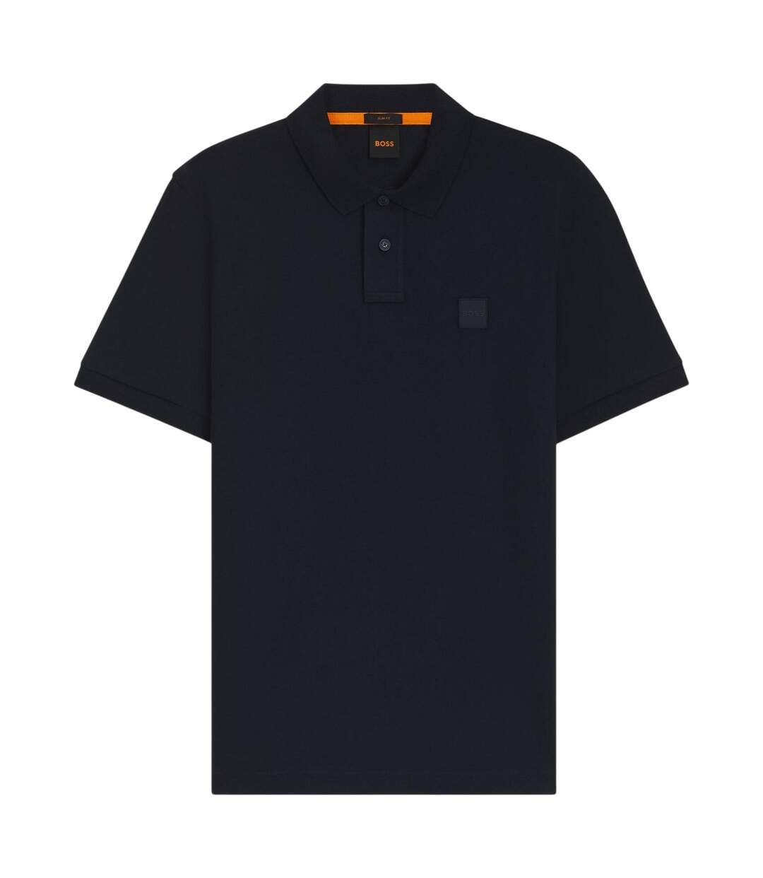 Polo Motif/style Logo Rectangulaire Passenger Homme Bleu Marine Boss-2