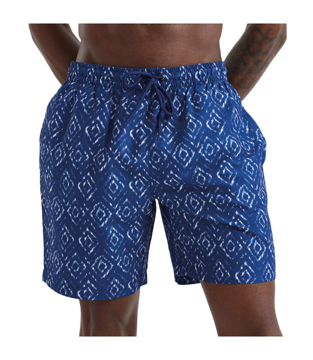 Short de bain homme bleu marine Wombat-1