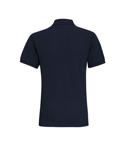 Asquith & Fox Mens Plain Short Sleeve Polo Shirt (French Navy)