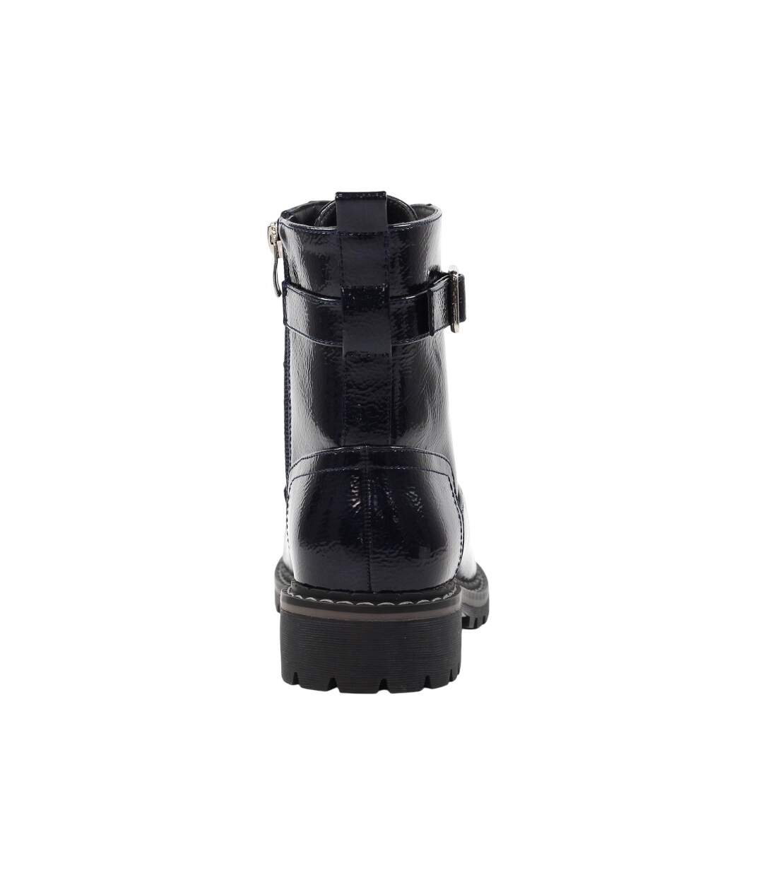 Bottines Parlour Femme Bleu Marine Lunar-3