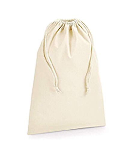 Westford Mill Premium Cotton Stuff Bag (Natural) (M) - UTPC3202