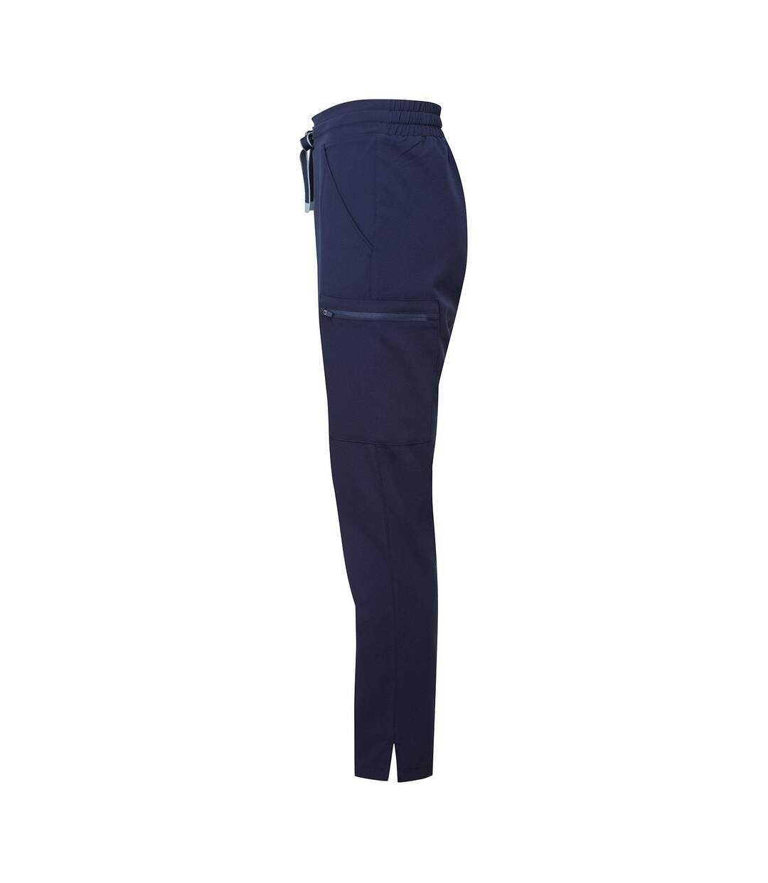 Womens/ladies Relentless Stretch Jogging Bottoms Navy Onna-3
