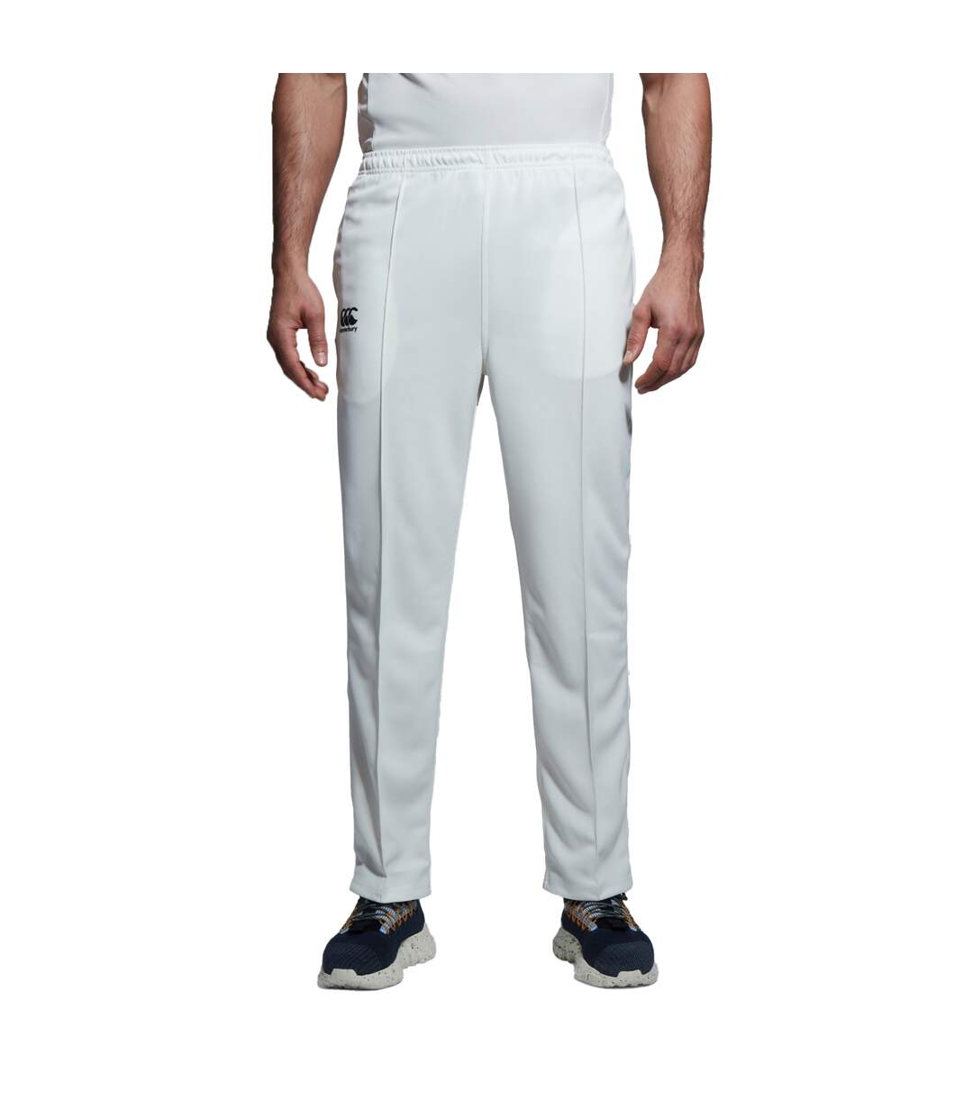 Mens Cricket Jogging Bottoms Cream Canterbury-1