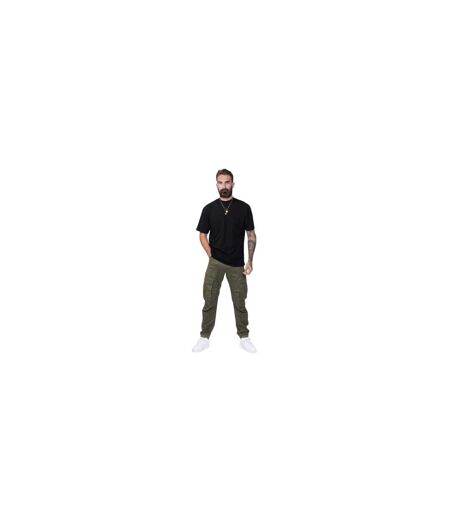 Pantalon À Poches Homme Vert Kaki Firetrap
