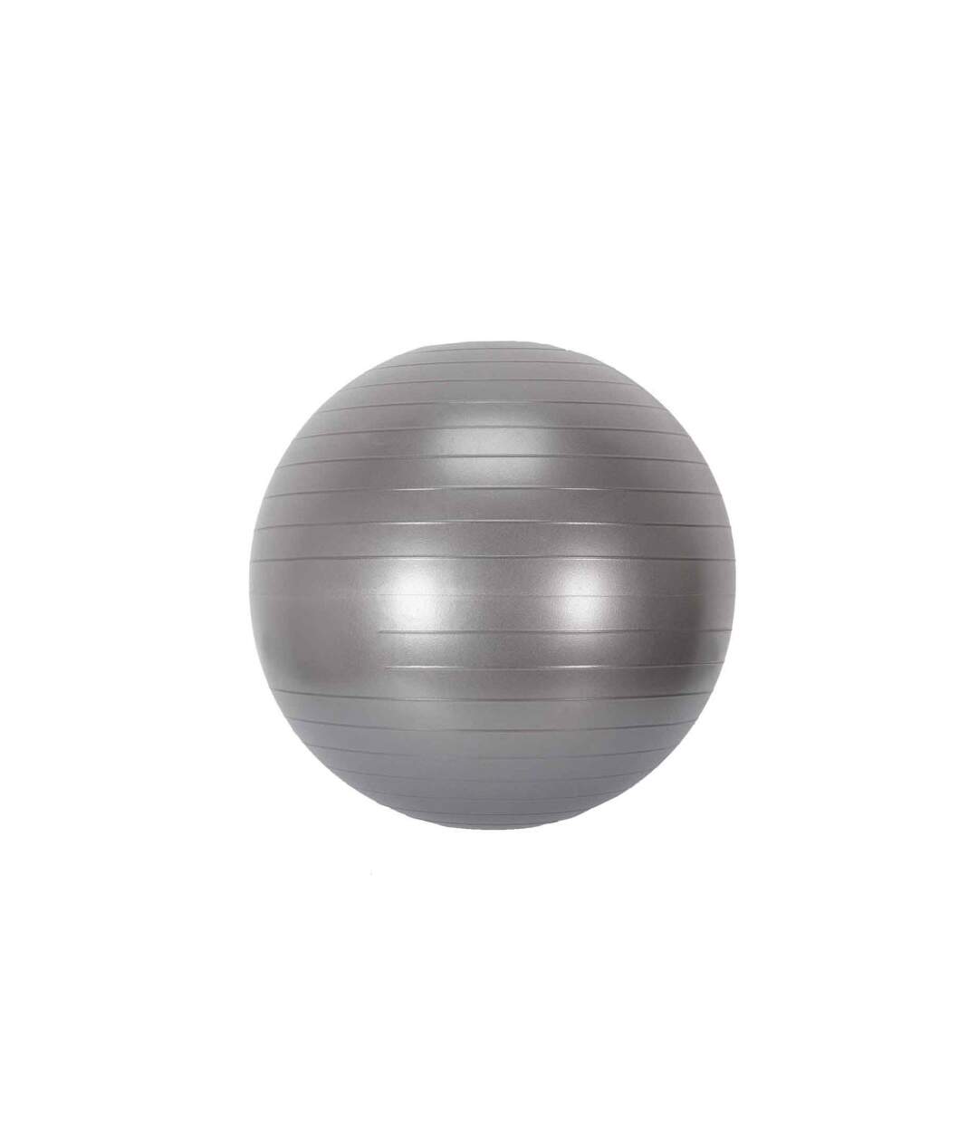 Balle de Fitness Remise en Forme 55cm Gris-1