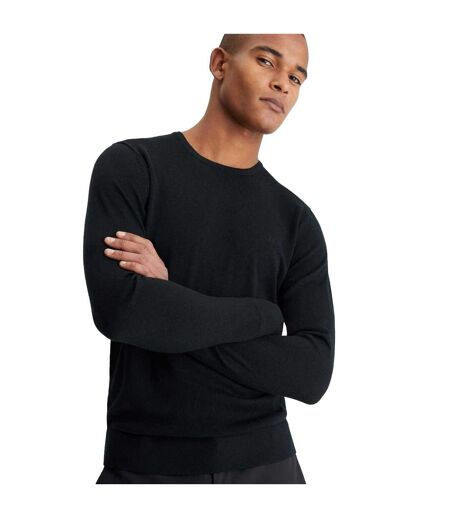 Mens Merino Wool Jumper Black Calvin Klein