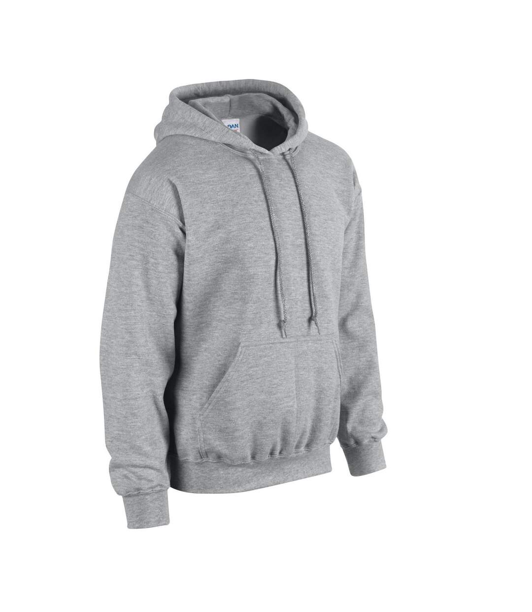 Sweat À Capuche Adulte Gris Gildan-3