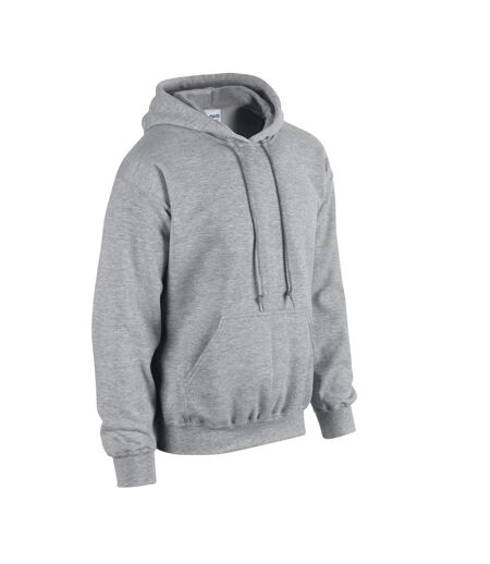 Sweat À Capuche Adulte Gris Gildan