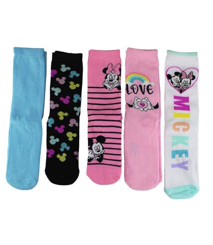 5 Pairs Minnie Mouse Socks