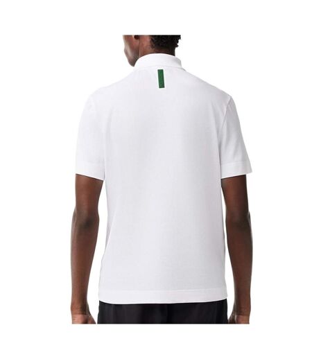 Polo blanc homme lacoste ph8361