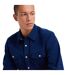 Mens Jackson Worker Corduroy Ribbed Overshirt Dark Blue Levis-3