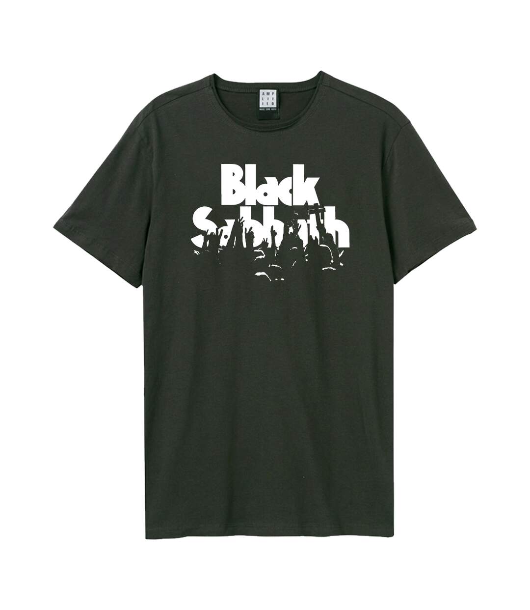 T-shirt Crowd Adulte Charbon Amplified-1