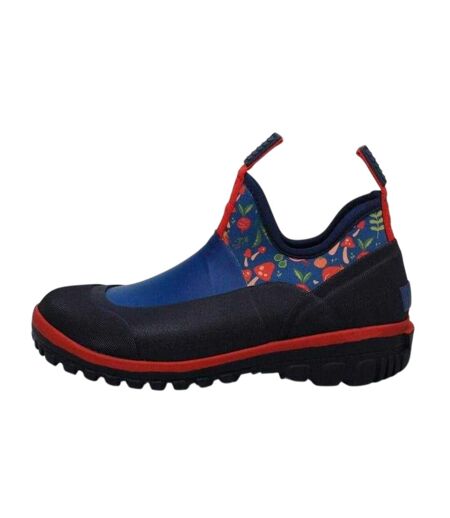 Bottes De Pluie Motif/style Floral Femme Bleu Lamb