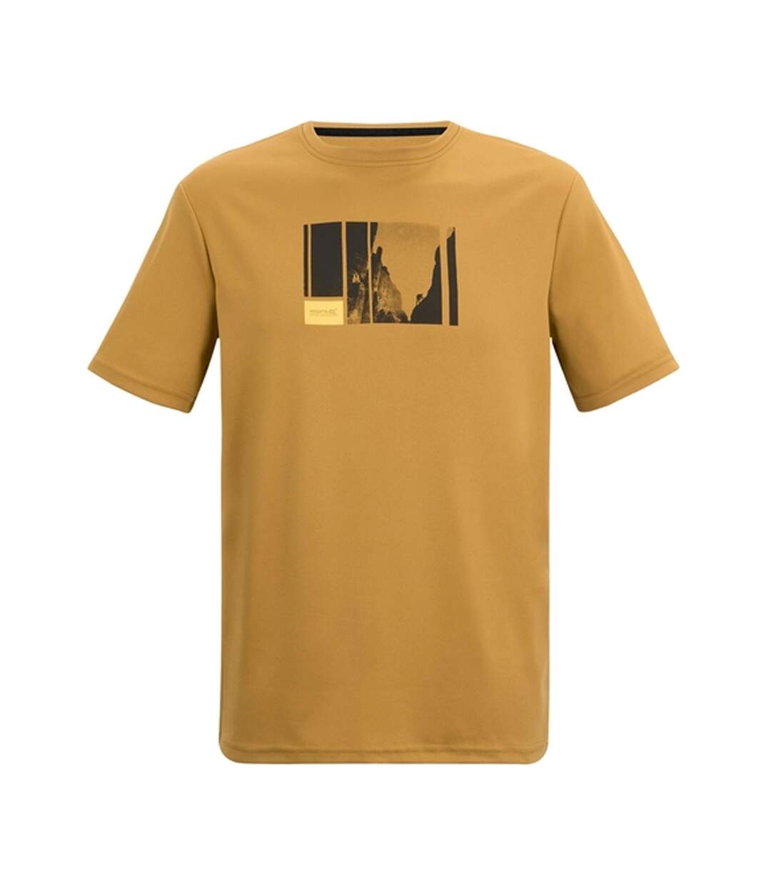 Mens Fingal Mountain Climbing T-shirt Wood Brown Regatta-2