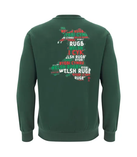 Sweat Adulte Vert Wales RU
