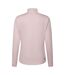 Haut De Sport Uni Et Extensible À Col Montant Zippé Lowline Femme Rose Pâle Dare 2B-3